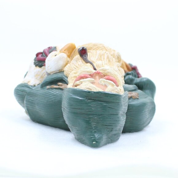 1996 The Lenox Country Santas Signed Linda M Horn Figure - Picture 10 of 12